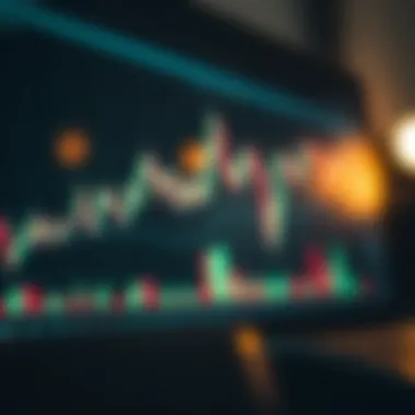 Chart analysis showing cryptocurrency trends