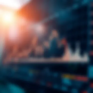 Graph showing the influence of AI on market predictions