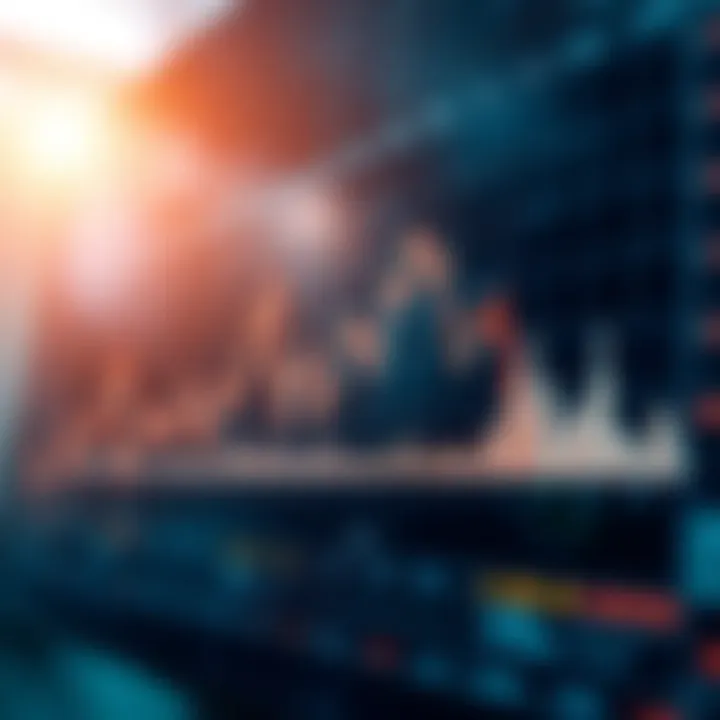 Graph showing the influence of AI on market predictions