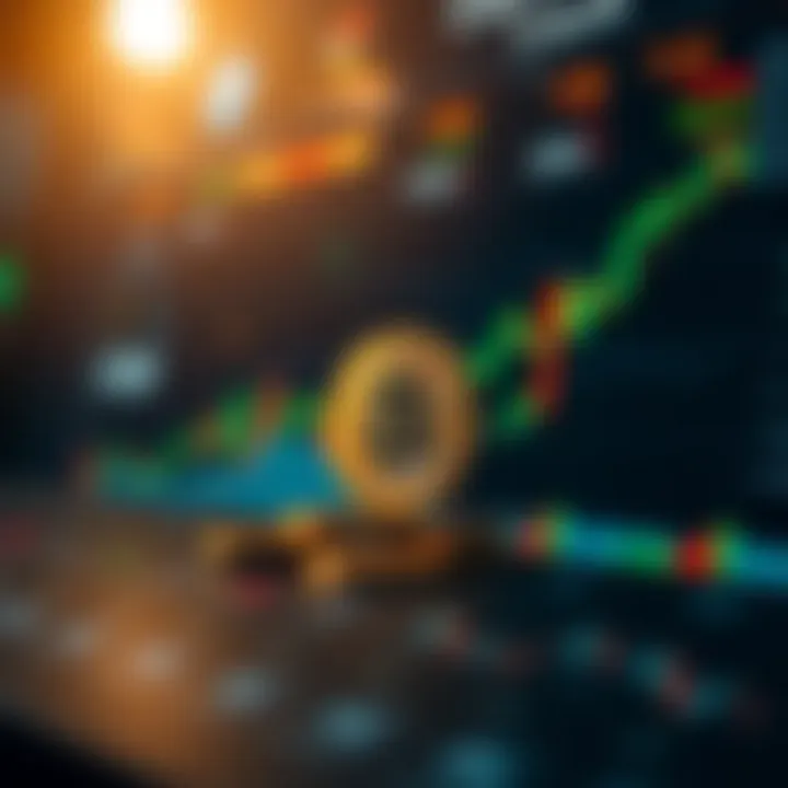 Comparison chart of top cryptocurrencies and emerging coins