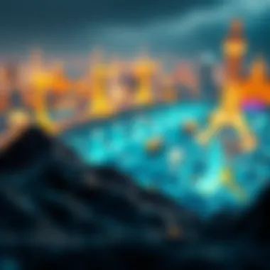 Visual representation of the future landscape of digital currencies