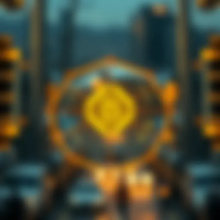 Diagram illustrating Binance Chain's role in decentralized finance