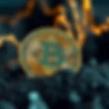 Symbolic representation of Bitcoin's origin