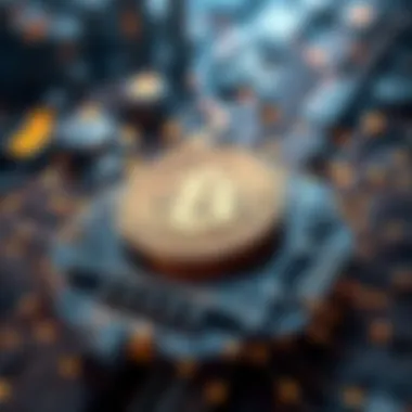 Visual representation of Bitcoin's technological foundation