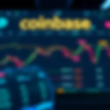 Exploring Coinbase Exchange Features Coinbase platform showcasing cryptocurrency trading features