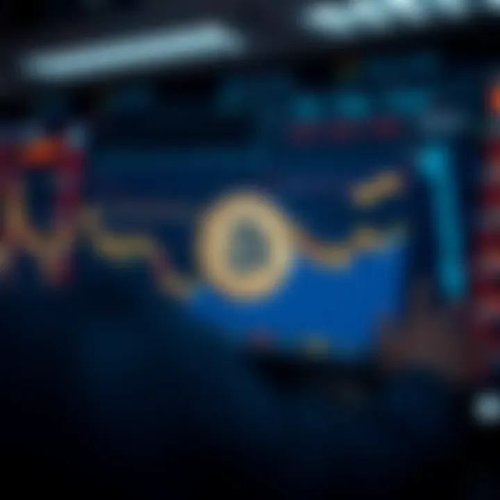 Cryptocurrency Exchange Interface User interface of a cryptocurrency exchange