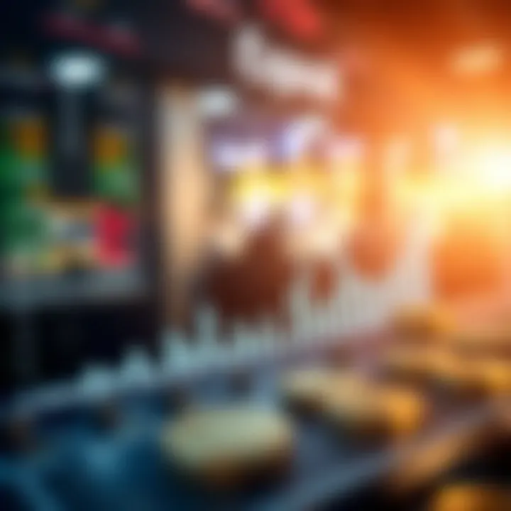 Graph illustrating the rise of cryptocurrency exchange platforms