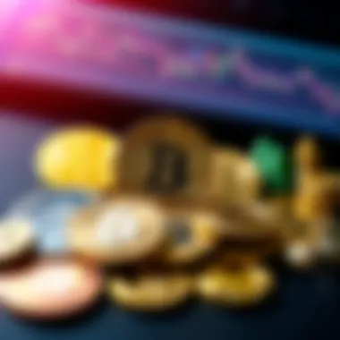 A visual representation of a diversified cryptocurrency portfolio showcasing various digital assets.
