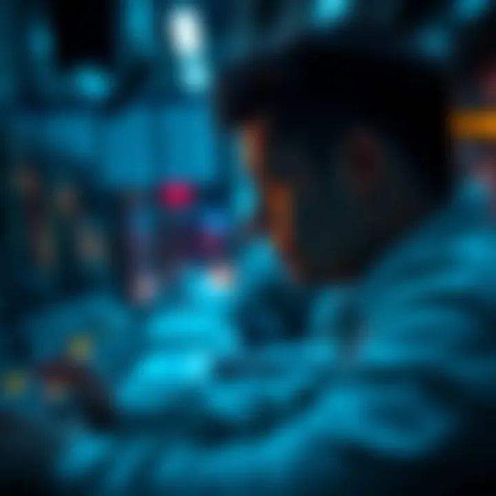 Psychological Influences in Crypto Trading Visual depiction of psychological factors in trading