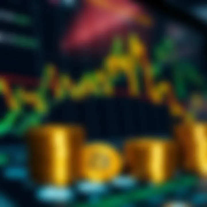 Cryptocurrency Market Trends Analysis Graph depicting cryptocurrency market trends