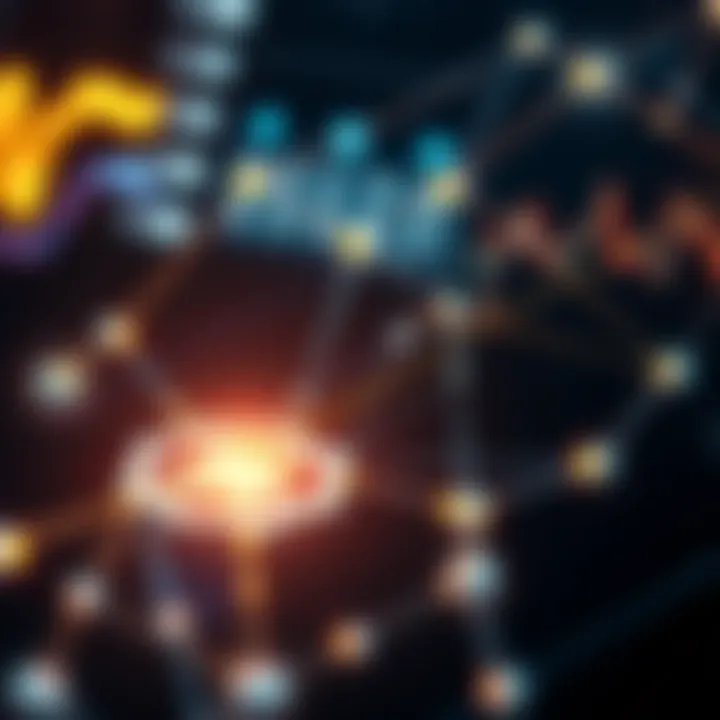 Understanding Blockchain Technology An intricate blockchain network illustration