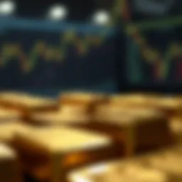 Gold bars representing the solid investment option