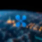 Ripple cryptocurrency logo