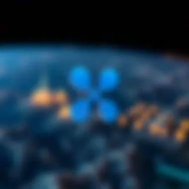 Ripple cryptocurrency logo