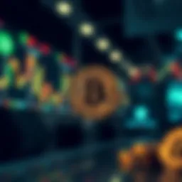 A visual representation of cryptocurrency market trends