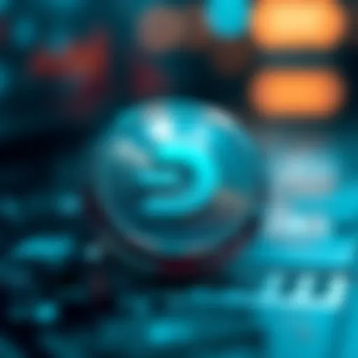 Dash Cryptocurrency Logo Visual representation of Dash cryptocurrency logo