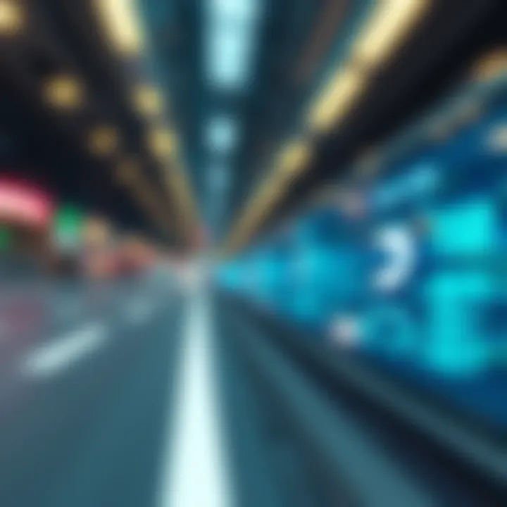 Fast Transaction Speeds Illustration showcasing fast transaction speeds of Dash