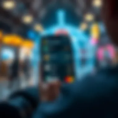 Navigating Cryptocurrency with Digital Wallets A digital wallet app displaying cryptocurrency transactions