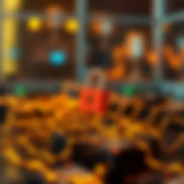 Security features of blockchain