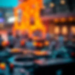 A visual representation of blockchain technology