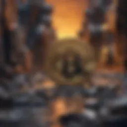 Illustration of Bitcoin Mining Infrastructure