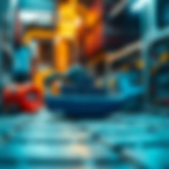 Resource Management Strategies in Dockerized Mining Visual representation of resource management strategies in Docker for mining