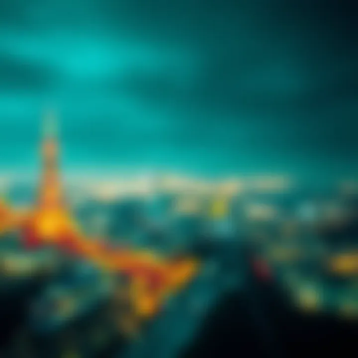 A graphical analysis of market trends in cryptocurrency