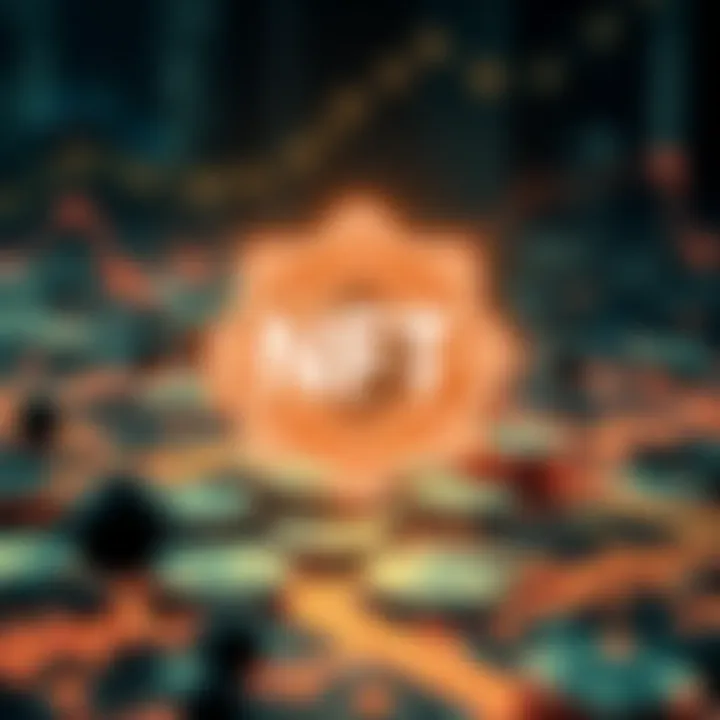 Synergy of NFTs and Decentralized Storage Infographic showcasing the synergy between NFTs and decentralized storage