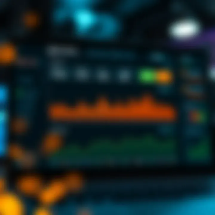 User dashboard displaying real-time earnings and statistics