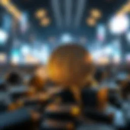 Conceptual representation of Shi Bu Coin in the digital economy