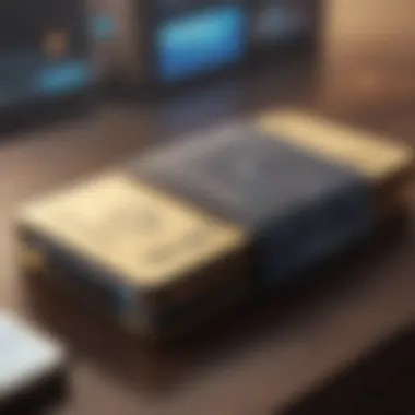 Integration of Smart Wallets and Blockchain Illustration depicting the integration of smart wallets with blockchain technology.