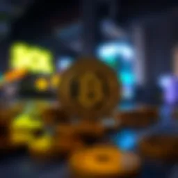 Solana cryptocurrency visual representation