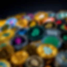 A visual representation of various cryptocurrency logos