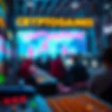 A captivating overview of popular cryptogames with vibrant graphics.