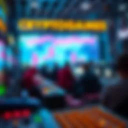 A captivating overview of popular cryptogames with vibrant graphics.