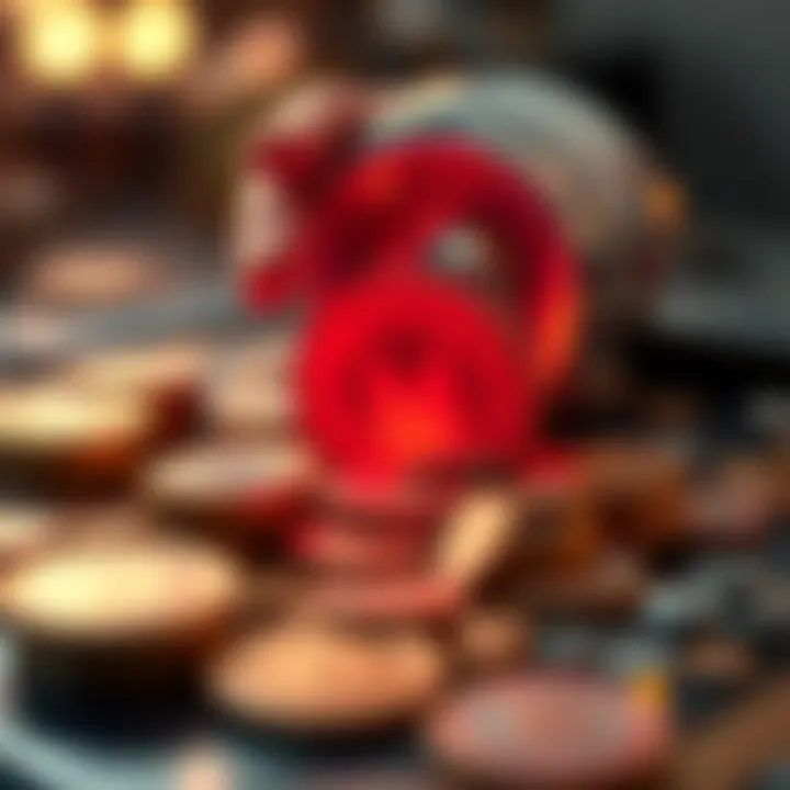 Illustration of digital assets being minted