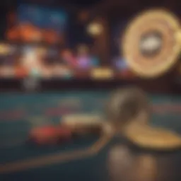 Virtual casino environment showcasing fun coin games