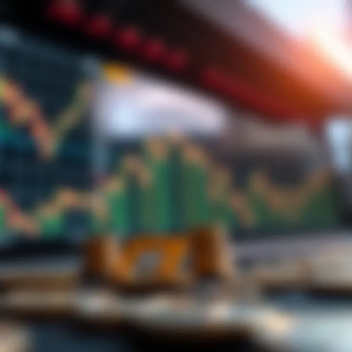 Cryptocurrency Market Trends Visual representation of cryptocurrency market trends