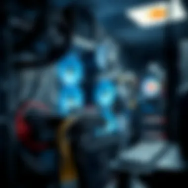 Advanced Mining Rig Setup Mining rig setup with advanced hardware