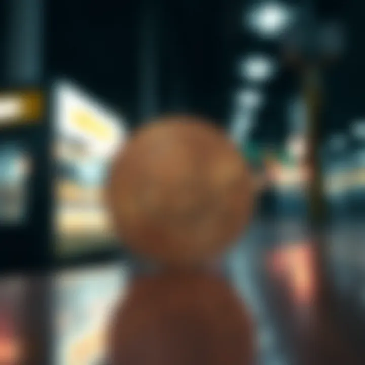 Illustration of Pi Coin as a medium of exchange in everyday life