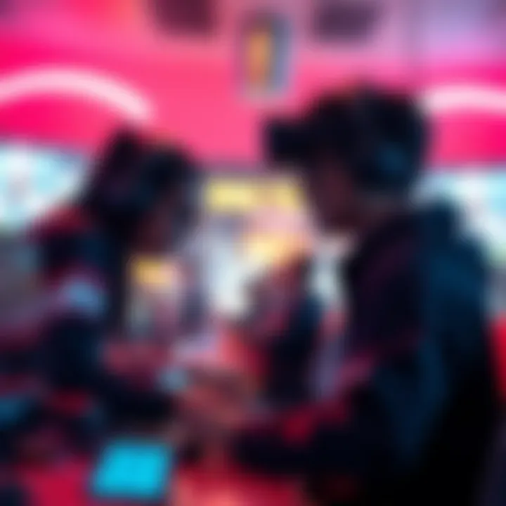 An interactive gaming experience within the metaverse
