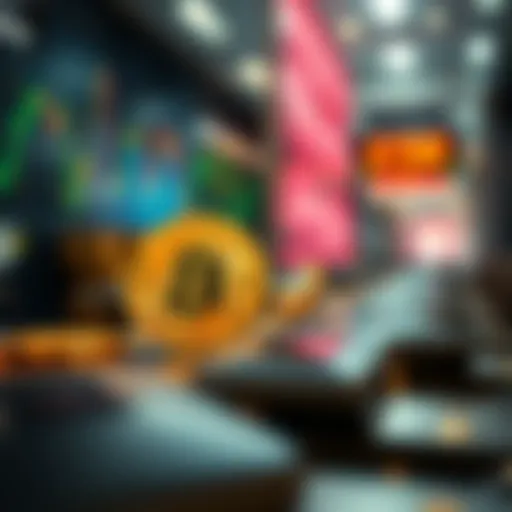 Visual representation of cryptocurrency market trends