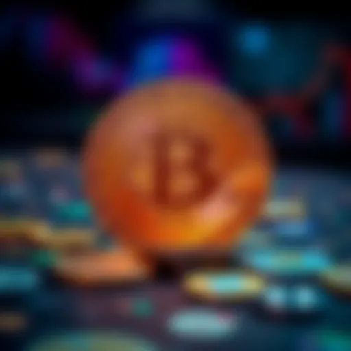 Cryptocurrency Market Trends Visual representation of cryptocurrency market trends