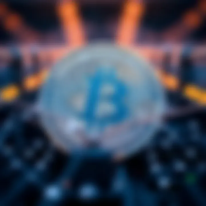 A symbol representing Internet Computer Coin within the blockchain network