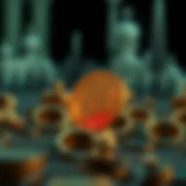 Visual representation of token creation