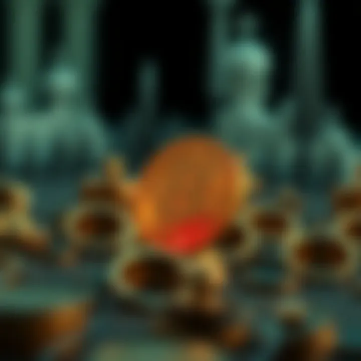 Visual representation of token creation