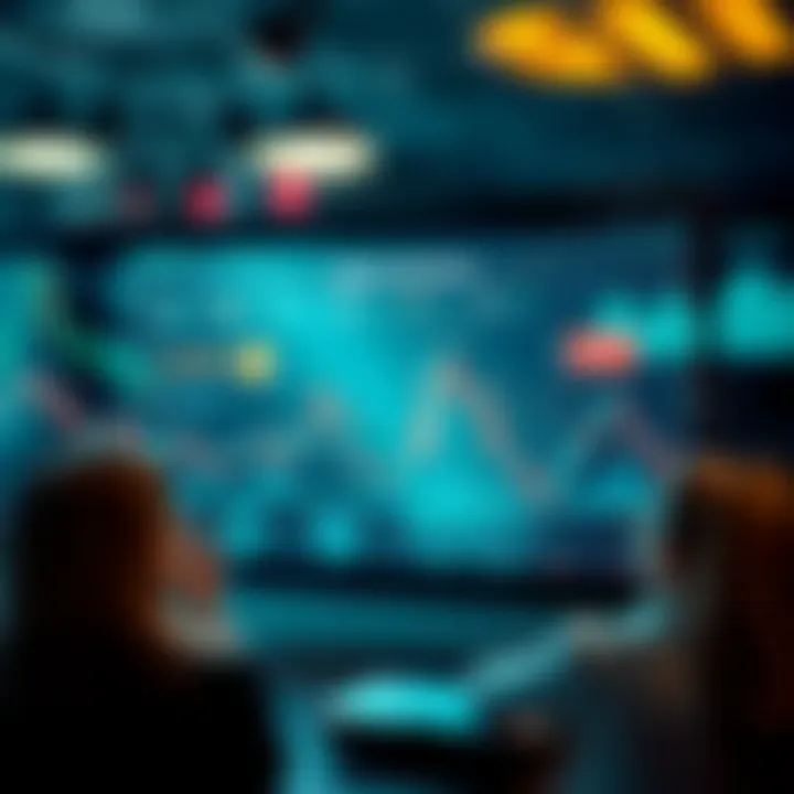 A conceptual diagram showcasing investment strategies in digital assets and equities