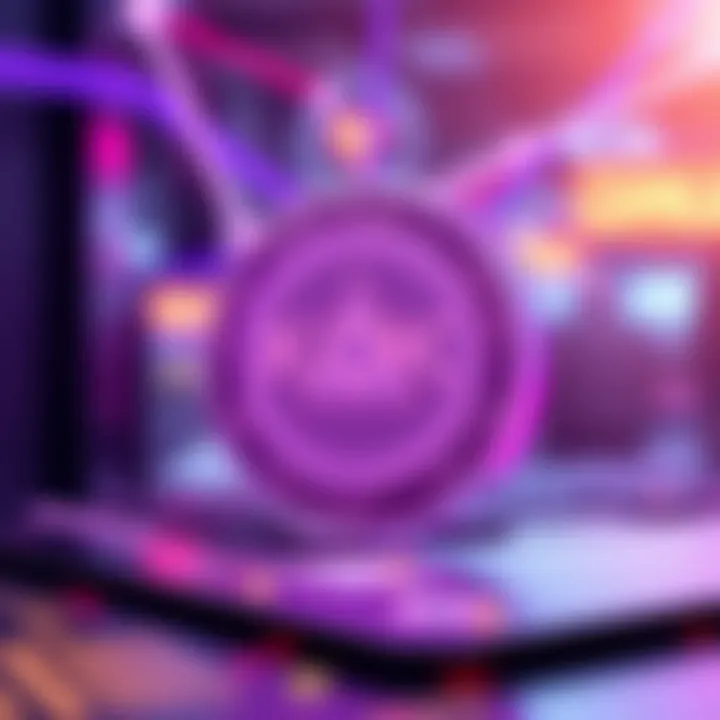 Visual of the technological framework supporting Kok Play Coin