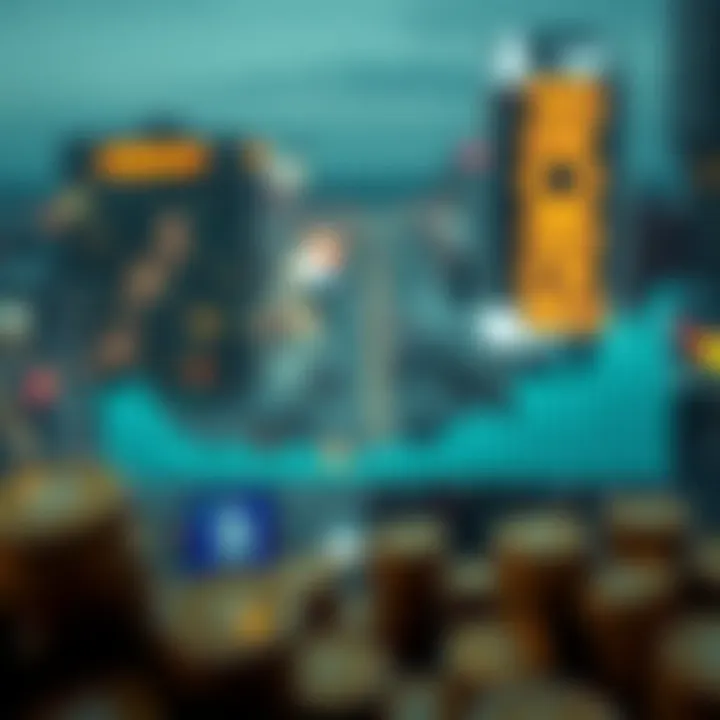 Market Dynamics Influenced by Airdrops Chart illustrating the impact of airdrops on market dynamics