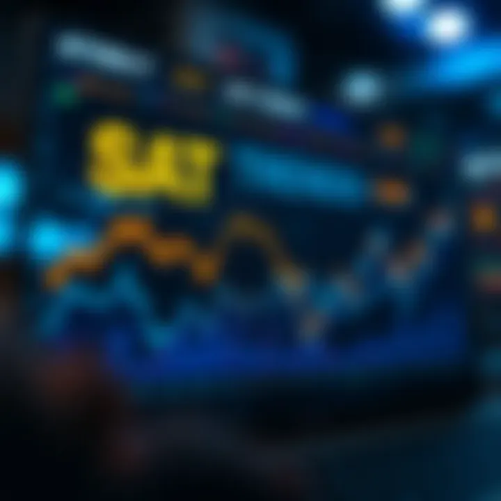 Analytical chart showcasing market trends related to SAT